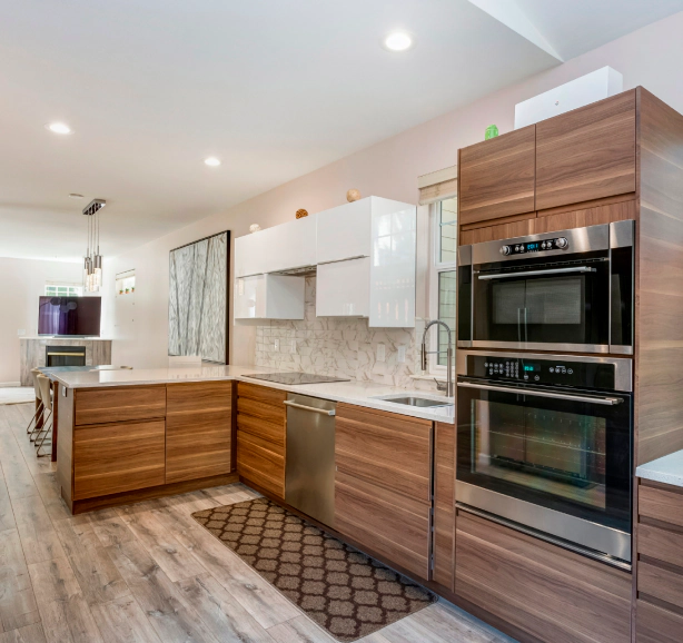 elegant brown kitchen